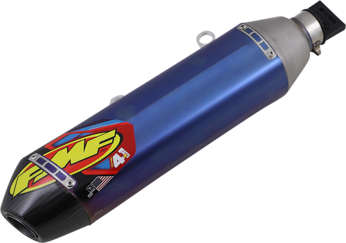 FMF 045654 Factory 4.1 RCT Exhaust System - Anodized Titanium