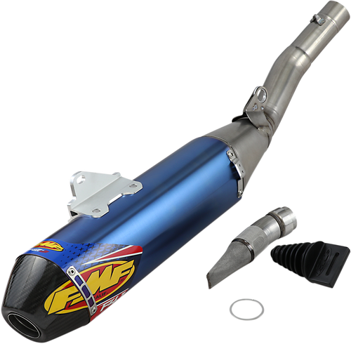 FMF 044445 Factory 4.1 RCT Slip-On Muffler - Titanium with Carbon Fiber End Cap YZF450F/FX
