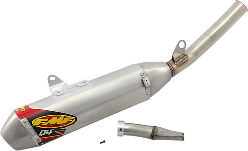 FMF 044452 Q4 Hex Slip-On Muffler - WR250F/YZ250F/X