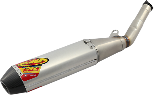 FMF 044453 Factory 4.1 RCT Slip-On Muffler - Stainless Steel/Aluminum with Carbon Fiber End Cap YZF/FX/WR