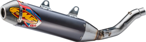 FMF 041578 Q4 Hex Slip-On Muffler - CRF450X