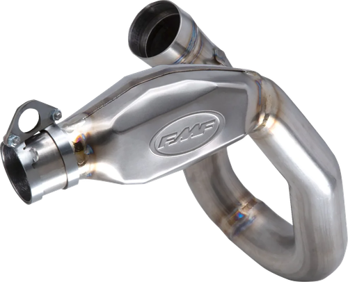 FMF 045710 MegaBomb Head Pipe - Titanium Desmo 450