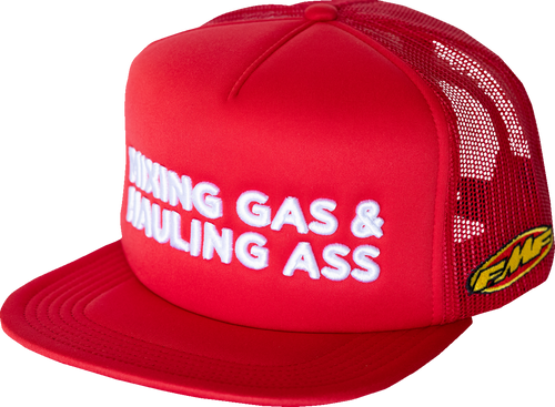 FMF FA7196903BRED Gass Hat - Bright Red