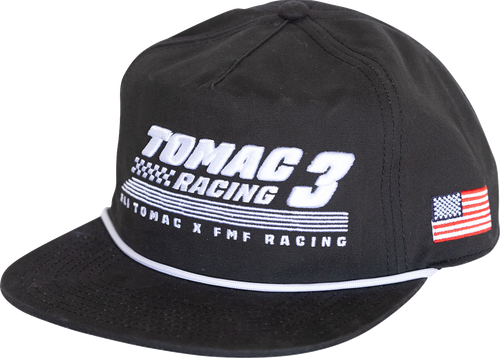 FMF SP25196912BLK ET3 Trackside Hat - Black
