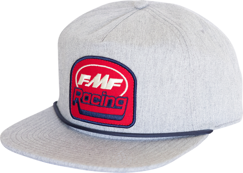 FMF FA25196910HGR Retro Racer Hat - Heather Gray