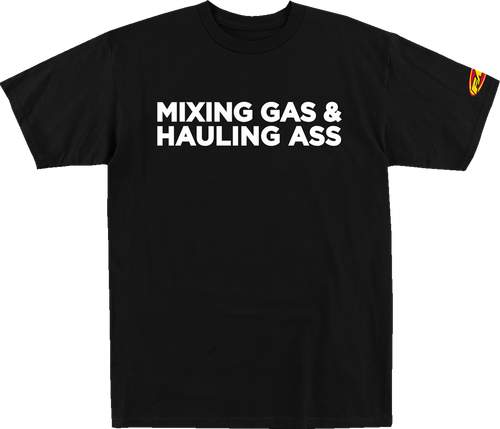 FMF FA21118915BLKXL Gass T-Shirt - Black XL