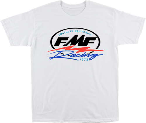 FMF SU24118907WHTMD Zip T-Shirt - White Medium
