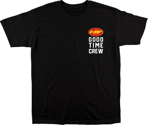 FMF SU25118902BLKMD Good Time Crew T-Shirt - Black Medium
