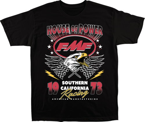 FMF SU25118905BLKSM Overdrive T-Shirt - Black Small