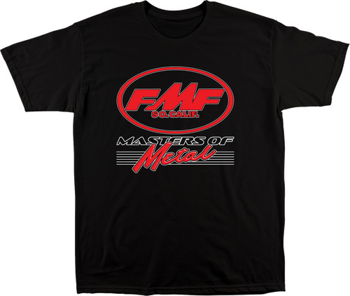 FMF SU25118907BLK2X Crash T-Shirt - Black 2XL