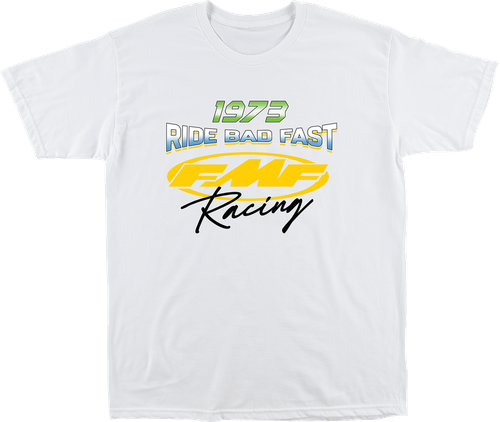 FMF SU25118908WHT2X Photo Finish T-Shirt - White 2XL