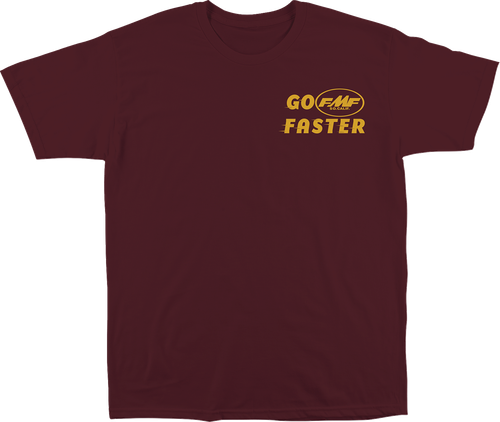 FMF FA25118902MRNSM Faster T-Shirt - Maroon Small