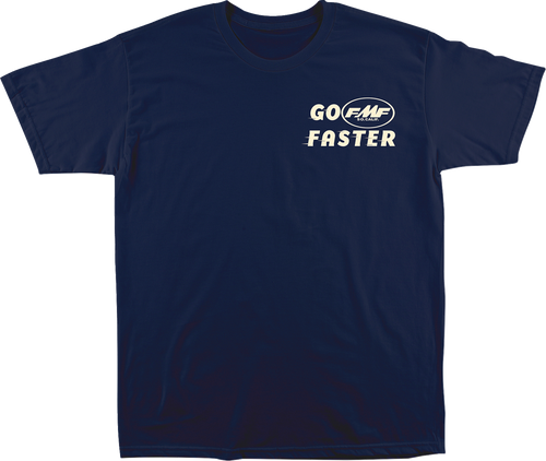 FMF FA25118902NVYMD Faster T-Shirt - Navy Medium
