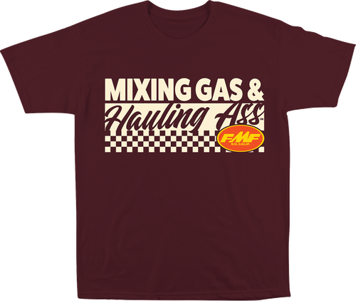 FMF FA25118911MRNSM Mixin T-Shirt - Maroon Small