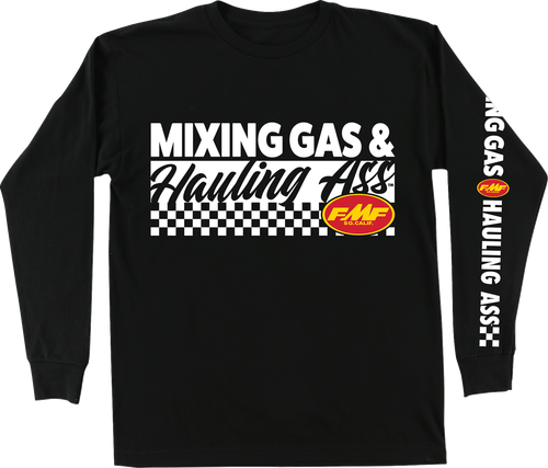 FMF FA25119901BLKXL Mixin Long-Sleeve T-Shirt - Black XL