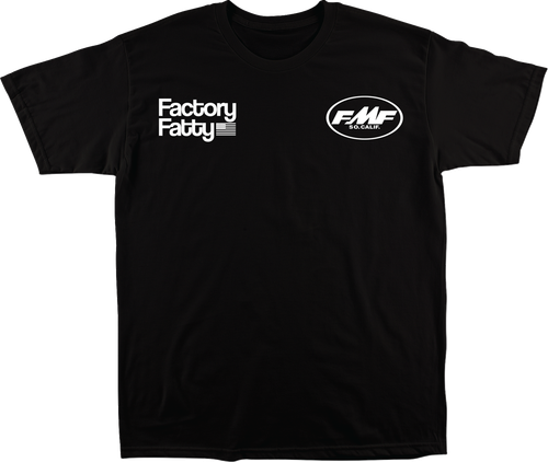 FMF HO25118902BLKLG Factory Fatty T-Shirt - Black Large
