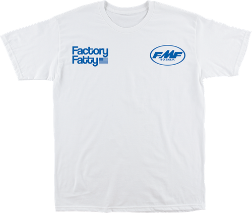 FMF HO25118902WHTMD Factory Fatty T-Shirt - White Medium