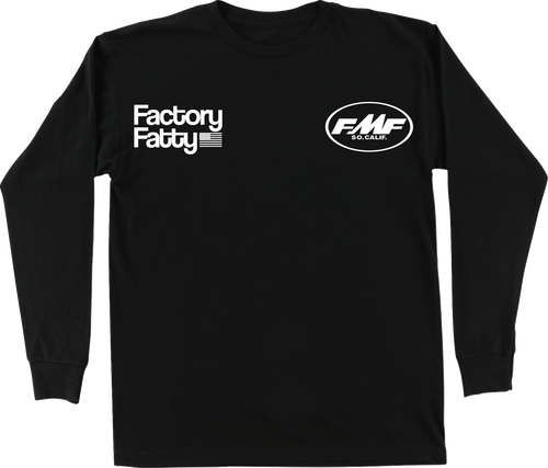 FMF HO25119900BLKLG Factory Fatty Long-Sleeve T-Shirt - Black Large