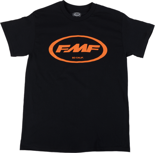 FMF SP23118918BORLG Factory Classic Don T-Shirt - Black/Orange Large