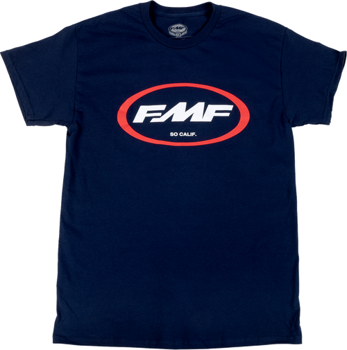 FMF SP23118918NVRLG Factory Classic Don T-Shirt - Navy/Red Large