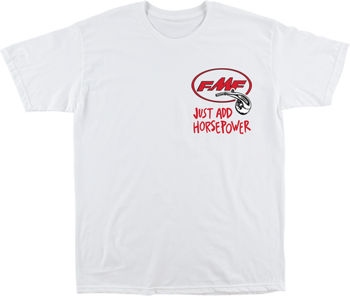FMF SP26118909WHTXL Horse Power T-Shirt - White XL