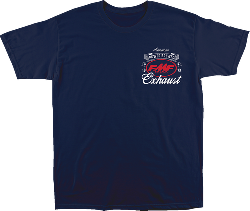 FMF SU26118901-NVY-2X Racing in the USA T-Shirt - Navy 2XL