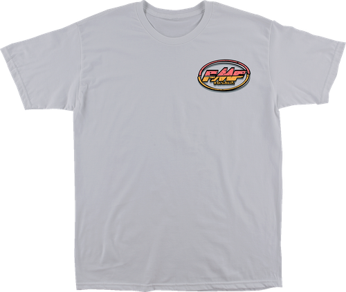 FMF SU26118906-SIL-L Askew T-Shirt - Silver Large