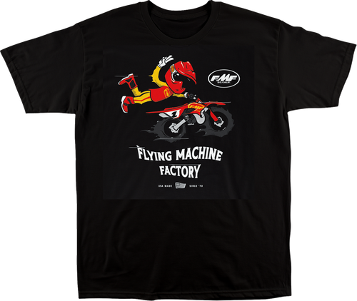FMF 12228 Youth Toy Bikes T-Shirt - Black Medium