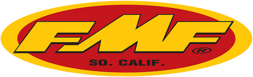 FMF 010594 Fender/Trailer Stickers - Oval 23"