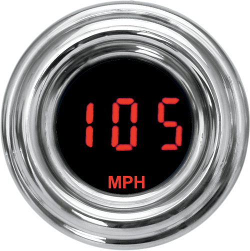 DAKOTA DIGITAL MCL-4013R-R 1-7/8" MPH 4000 Series Speedometer - Retro - Red Display - Retro Red Display