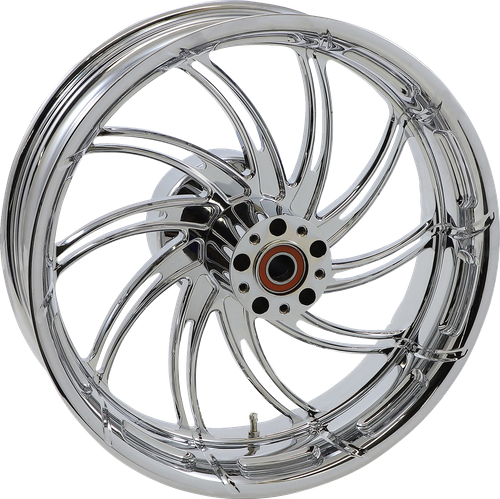 PERFORMANCE MACHINE (PM) 1270-7814R-SUP-CH One-Piece Aluminum Wheel — Supra - Supra Rear Single Disc/without ABS Chrome 18x5.5 '09+ FL