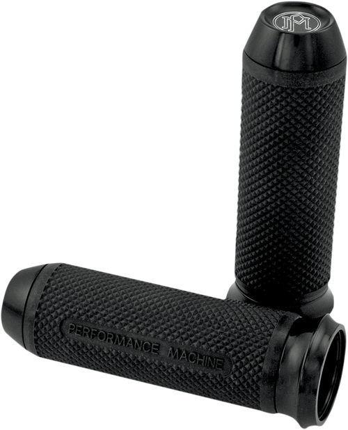 PERFORMANCE MACHINE (PM) 0063-2027-B Elite Custom Grips - Cable Black
