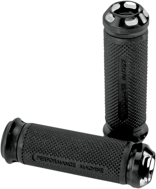 PERFORMANCE MACHINE (PM) 0063-2043-BM Elite Apex Custom Grips - Cable Black