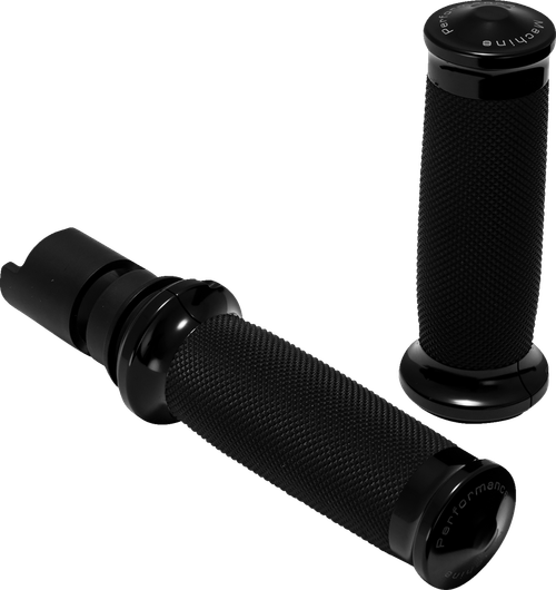 PERFORMANCE MACHINE (PM) 0063-2105M-B Contour Color Grips - '24+ Harley-Davidson Black