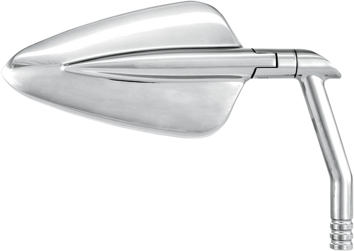 PERFORMANCE MACHINE (PM) 0064-2032-CH Vision Series Mirror - Vision Arrow XL Side View Triangle Chrome Left/Right