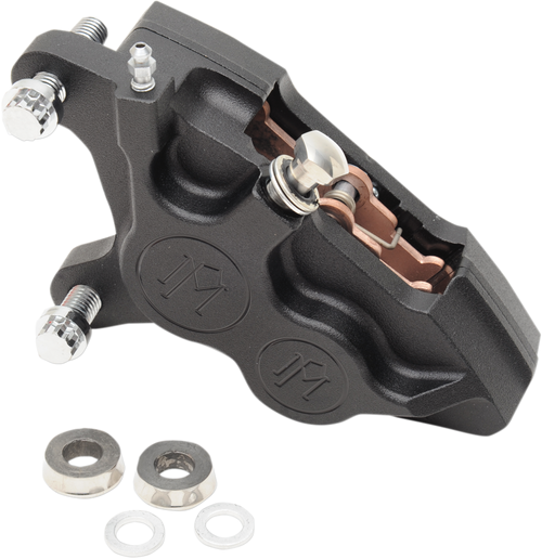 PERFORMANCE MACHINE (PM) 0053-2919-SMB Four-Piston Differential-Bore Caliper - Front Left Black Ops™ 11.5"