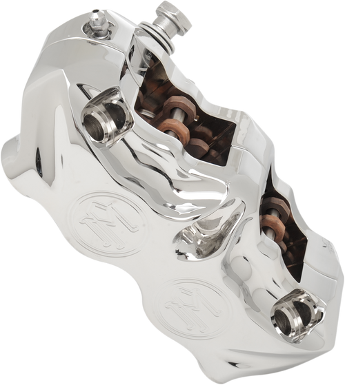 PERFORMANCE MACHINE (PM) 0052-2405-CH Radial Mount Front Brake Caliper - Left Chrome
