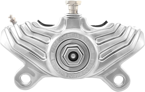 PERFORMANCE MACHINE (PM) 0052-2420-CH Vintage Rear Caliper - 125 X 4R Chrome
