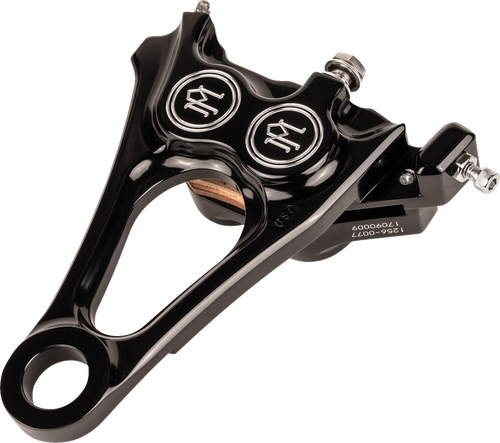 PERFORMANCE MACHINE (PM) 1256-0084-BM 4-Piston Differential-Bore Rear Caliper - Contrast Cut™