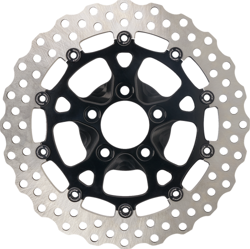 PERFORMANCE MACHINE (PM) 0133-2606S-B Brake Disc - 320 mm X .20 FF Front Black Anodized