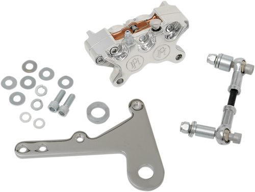 PERFORMANCE MACHINE (PM) 1203-9017-P Shovelhead Classic Caliper Kit - 10" Polished 73-83FLH