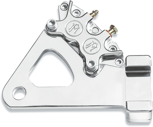 PERFORMANCE MACHINE (PM) 1271-0052-CH Caliper Kit - Rear Chrome Rigid Frame 10"