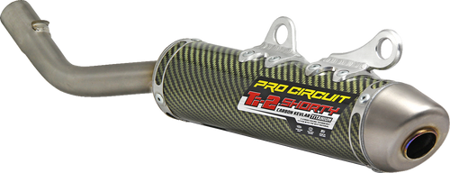 PRO CIRCUIT 1151725K Ti-2 Shorty Slip-On Silencer - 250SX/300XC/XC-W