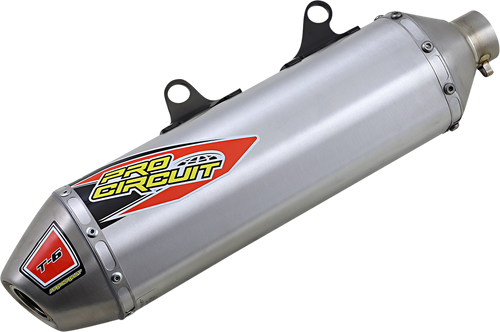 PRO CIRCUIT 0162035A T-6 Slip-On Silencer - FE350/501