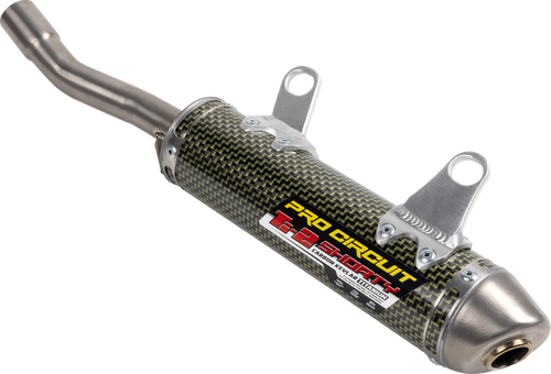 PRO CIRCUIT 1152325K Ti-2 Shorty Slip-On Silencer - TE/SX/XC/XC-W250/300