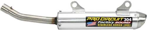 PRO CIRCUIT SH92250-SE 304 Factory Sound Silencer - CR250 '92-'96