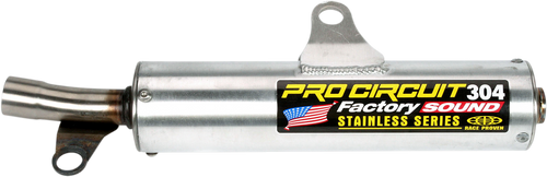 PRO CIRCUIT SS89250-304 304 Factory Sound Silencer - RM/RMX '89-'90