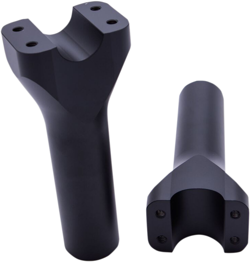 TRASK TM-8602-6RC Assault Handlebar Risers - 6" Black