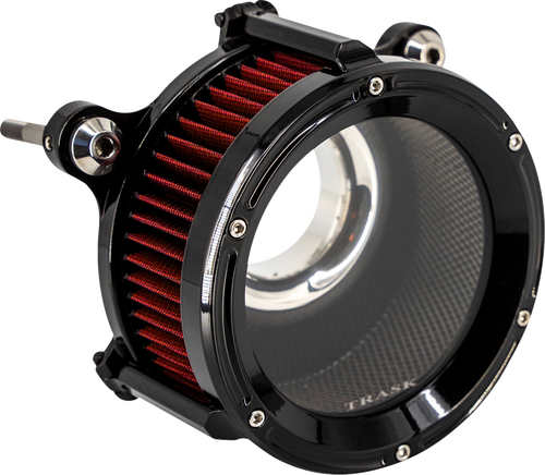 TRASK TM-1025GBK 68 mm Assault Charge Air Cleaner - Gloss Black Gen 2 M8