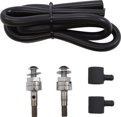 TRASK TM-1020-11 External Breather Kit for Assault Charge Air Cleaner - Assault Charge Twin Cam